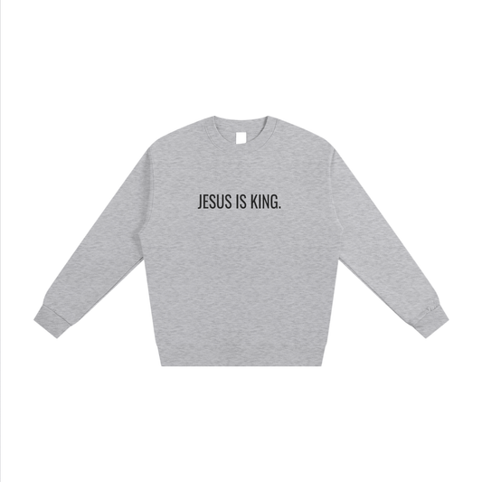 Unisex Jesus Is King Crewneck