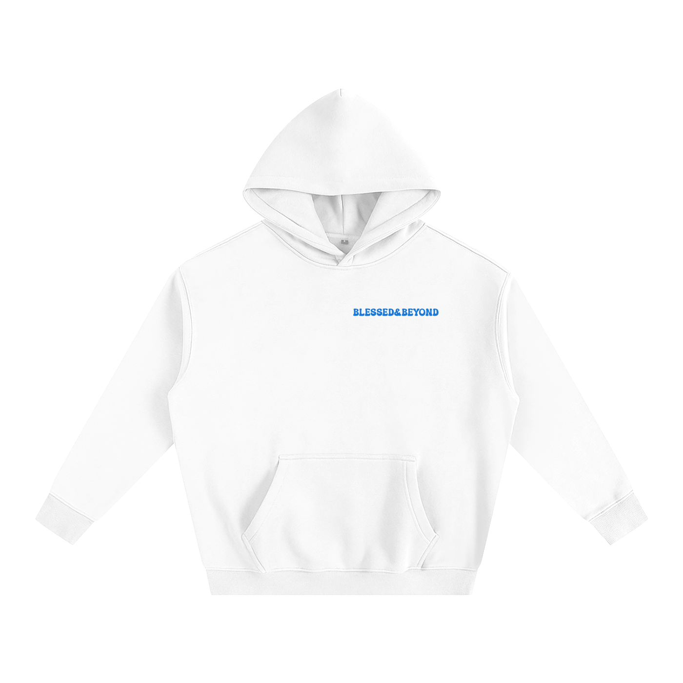 Oversized We Love Because He First Loved Us Hoodie