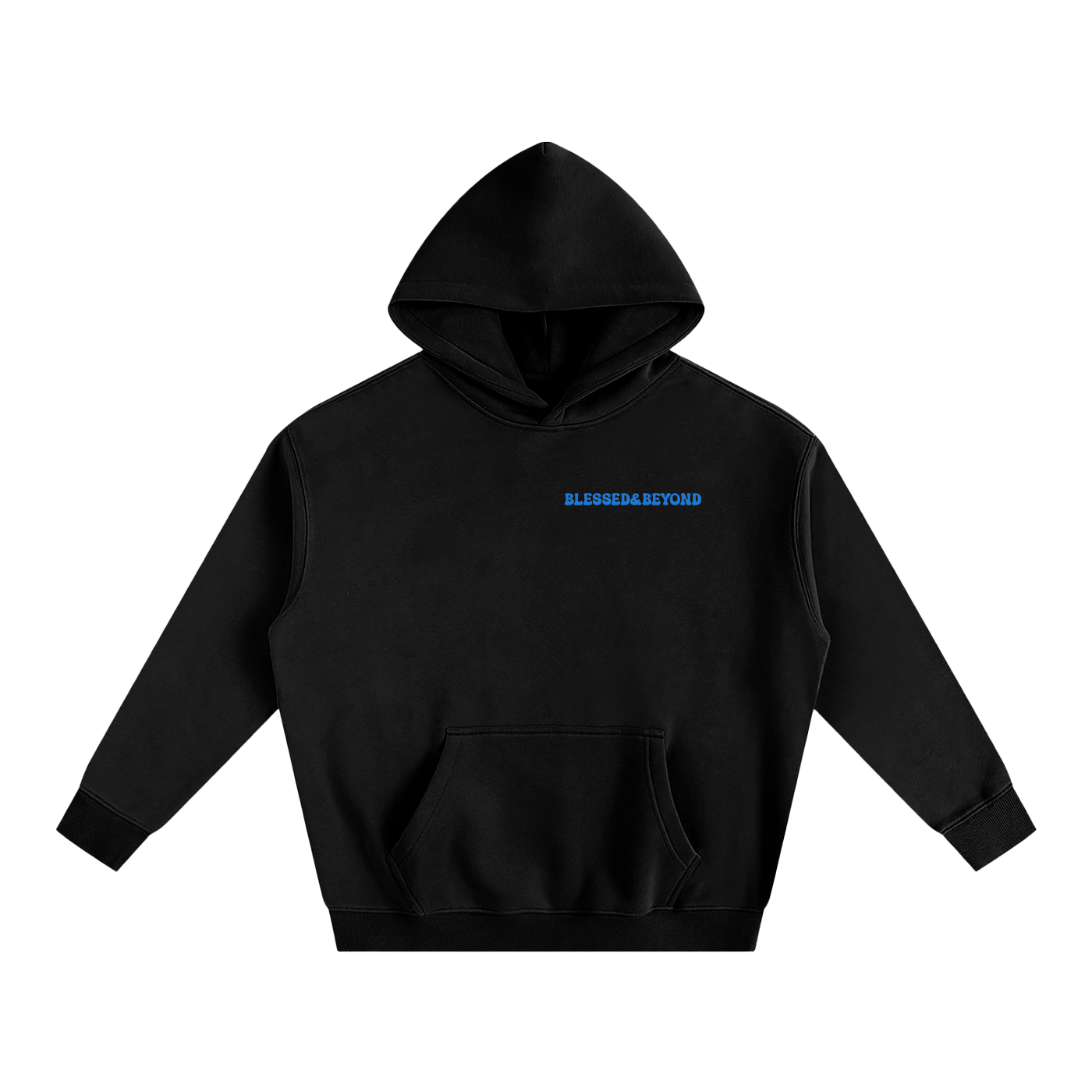 Oversized We Love Because He First Loved Us Hoodie